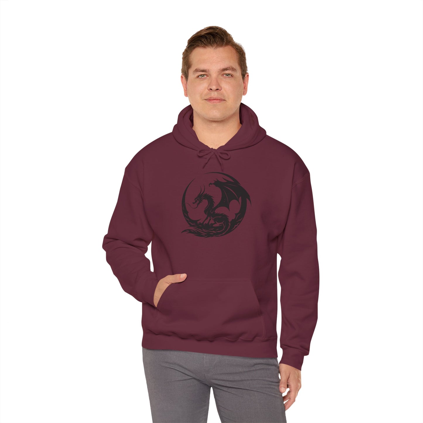 Dragon Moon Hoodie Sweatshirt