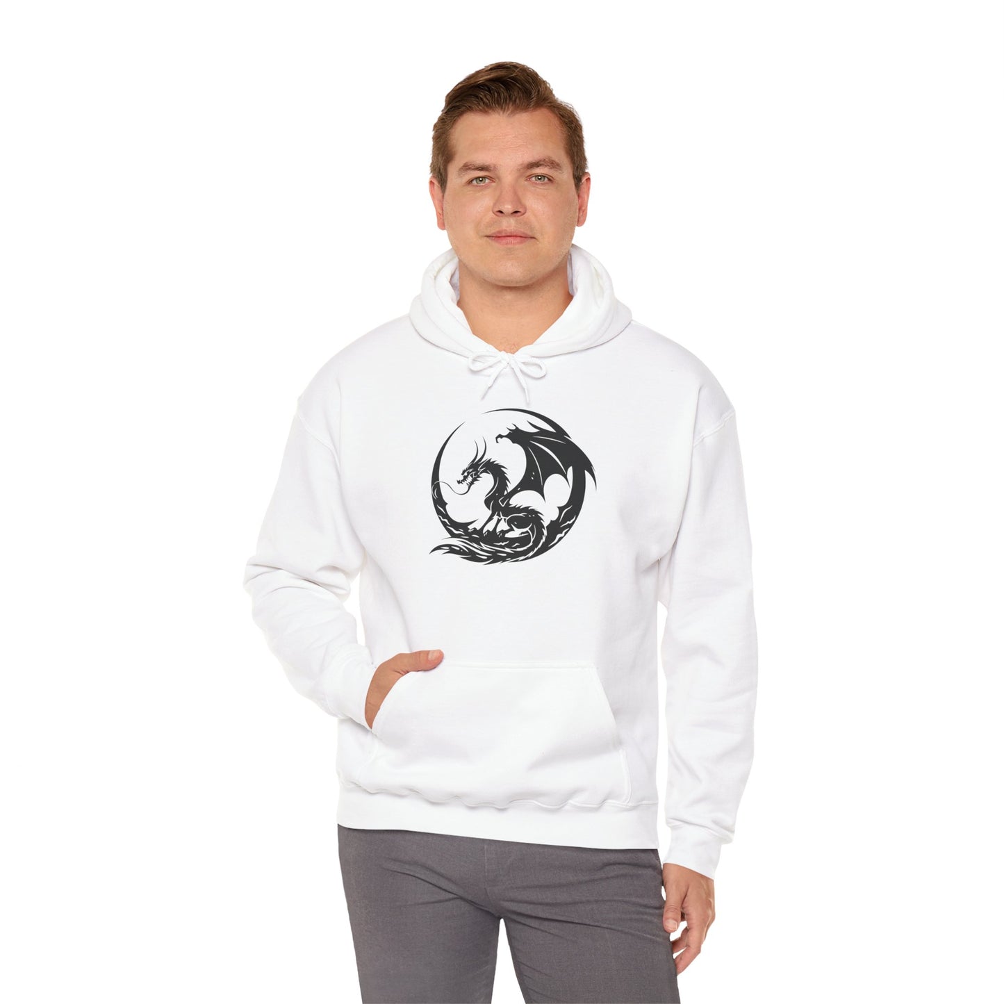 Dragon Moon Hoodie Sweatshirt