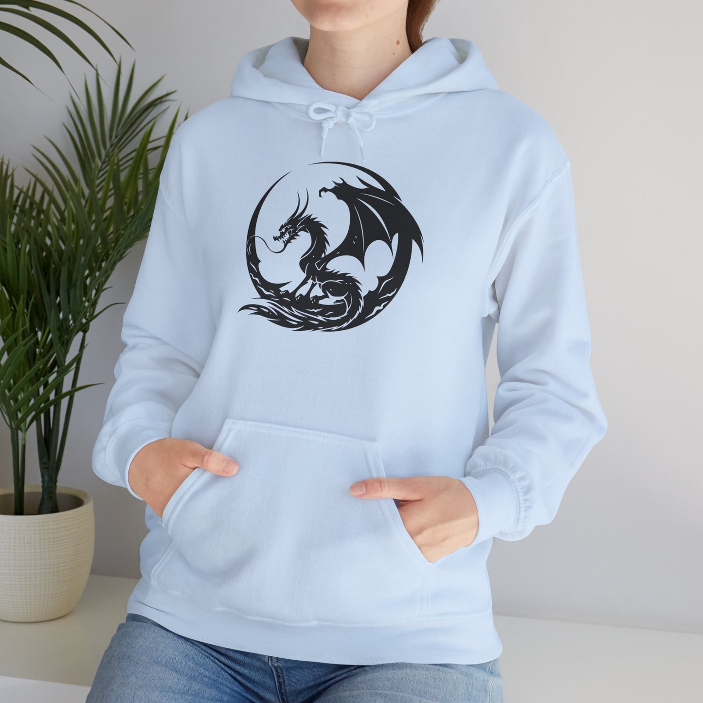 Dragon Moon Hoodie Sweatshirt