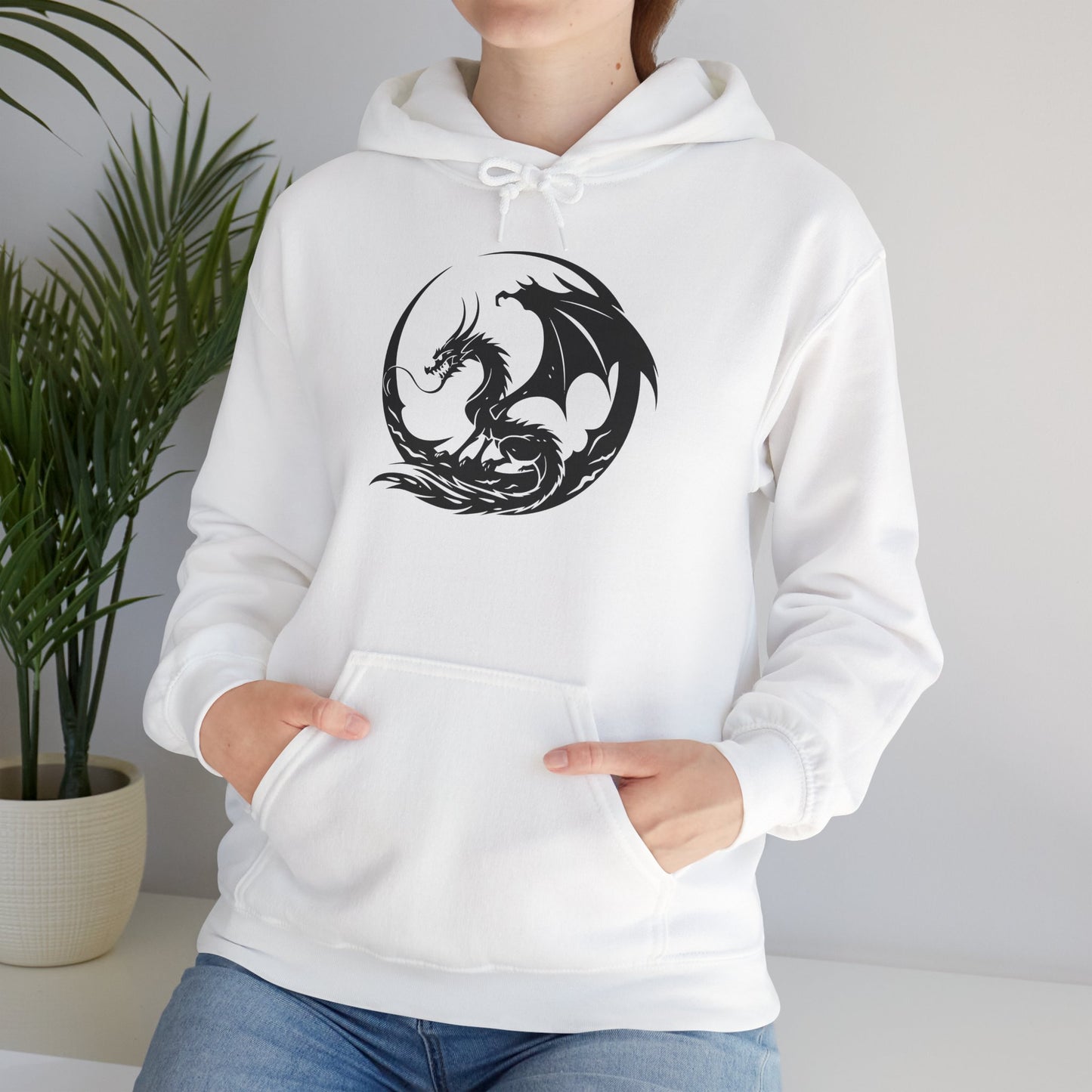 Dragon Moon Hoodie Sweatshirt