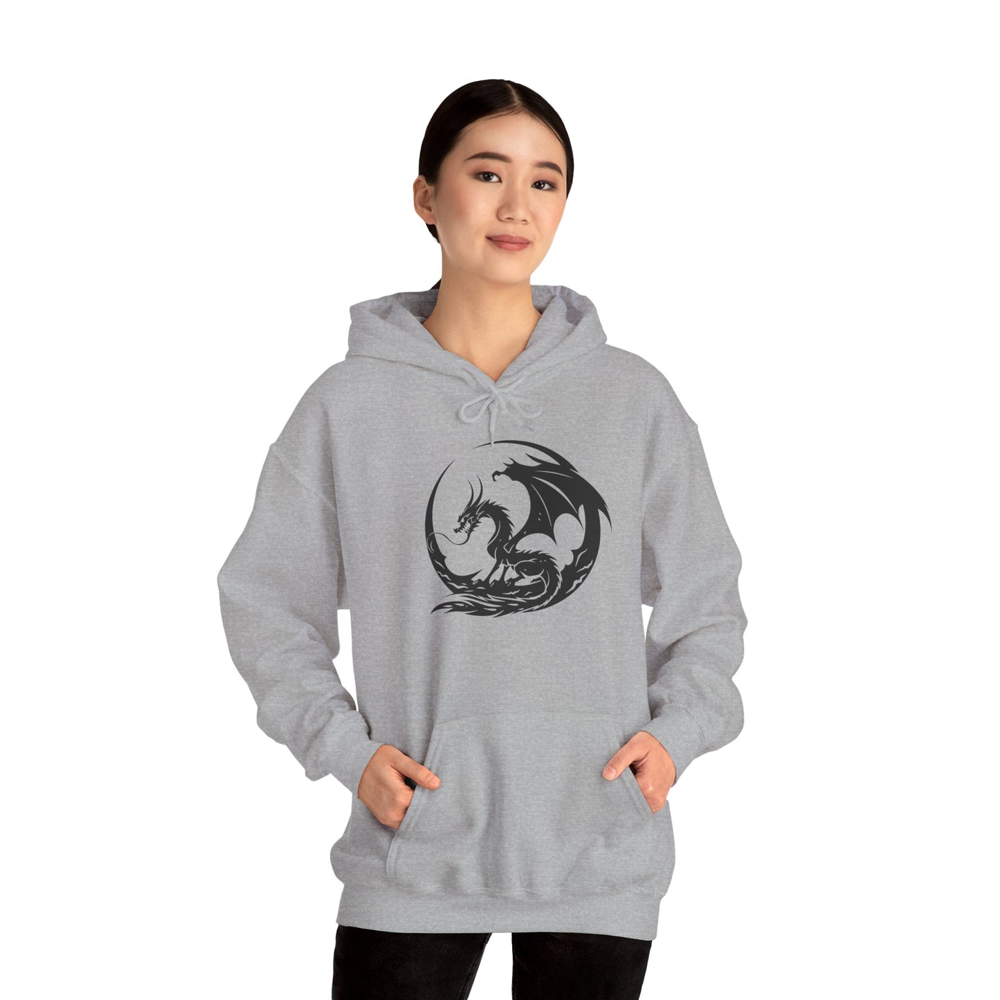 Dragon Moon Hoodie Sweatshirt