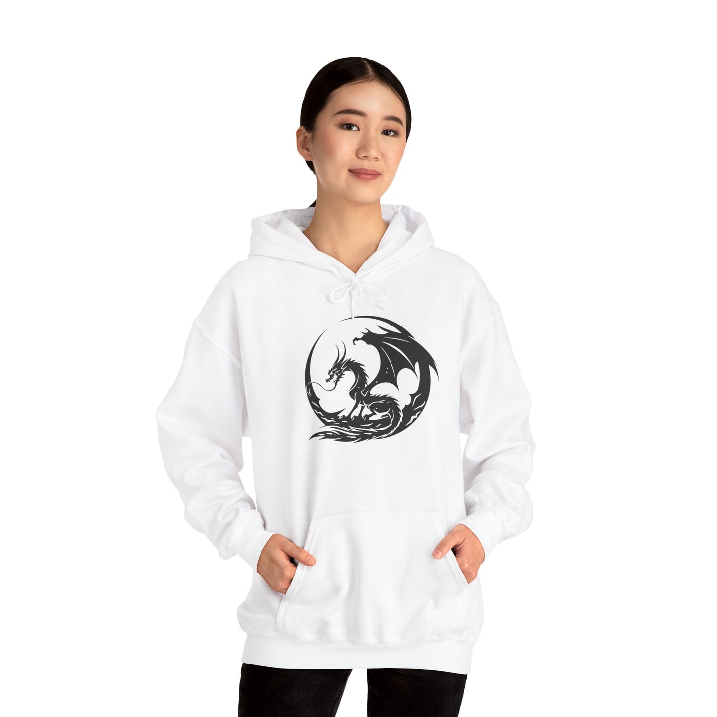 Dragon Moon Hoodie Sweatshirt