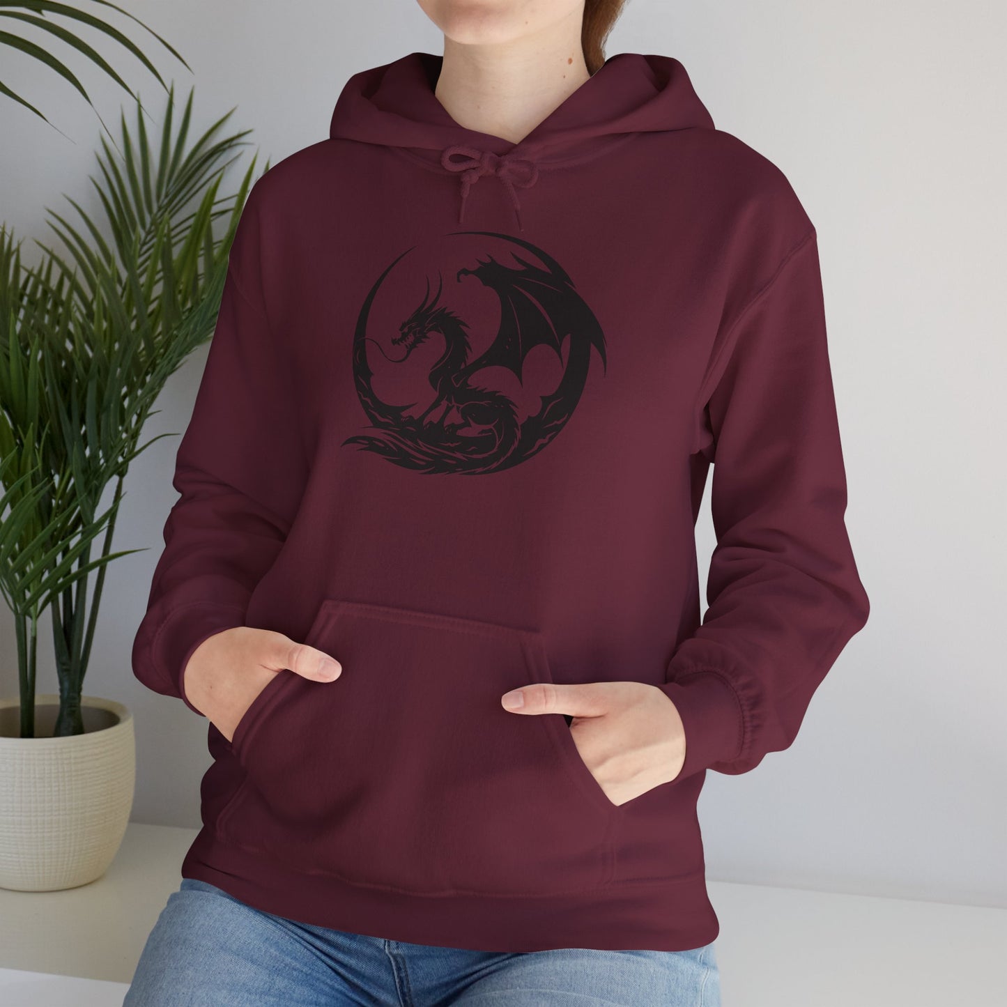 Dragon Moon Hoodie Sweatshirt