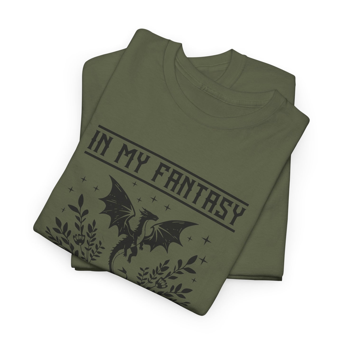T-Shirt —  "In My Fantasy Era" Literary Tee