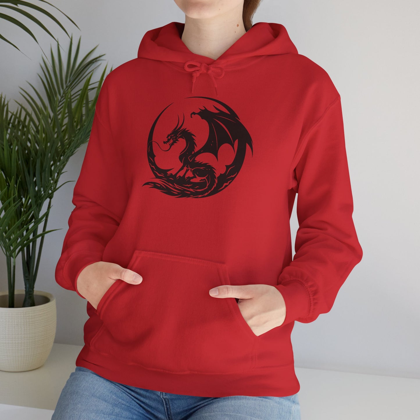 Dragon Moon Hoodie Sweatshirt