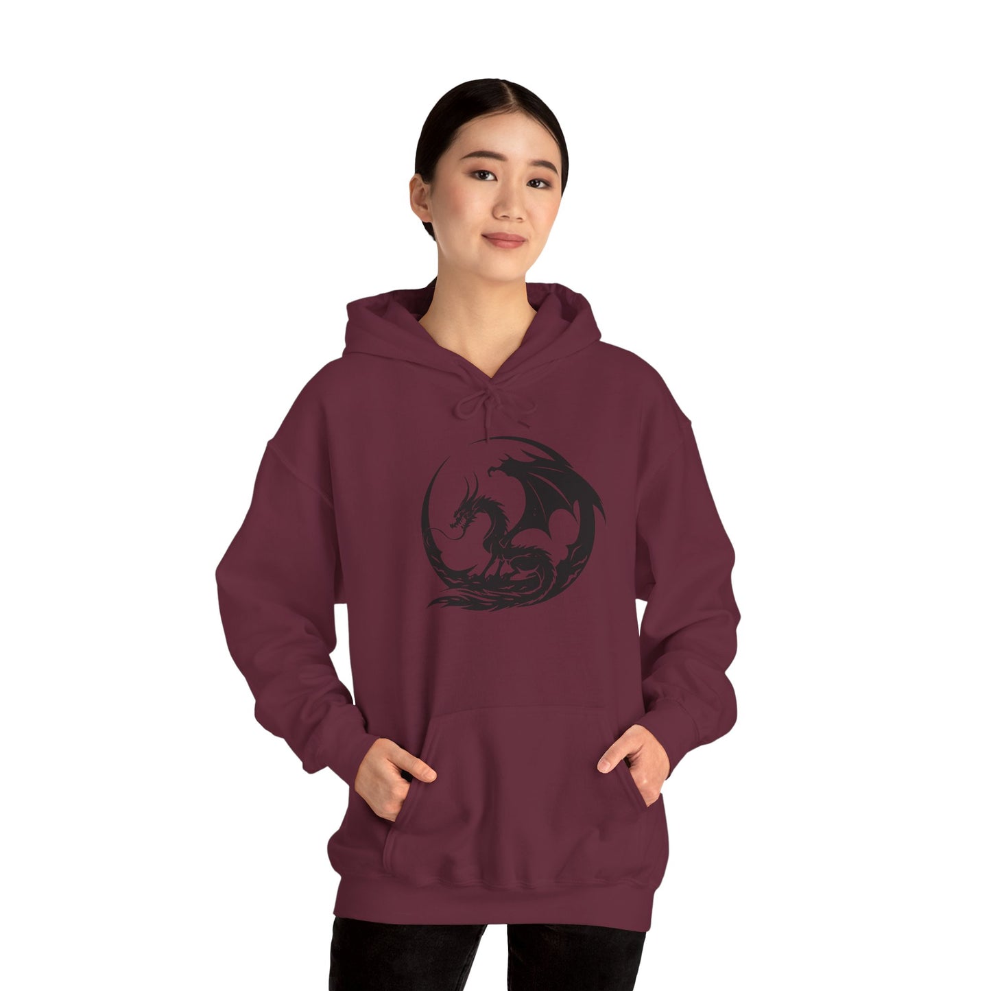 Dragon Moon Hoodie Sweatshirt