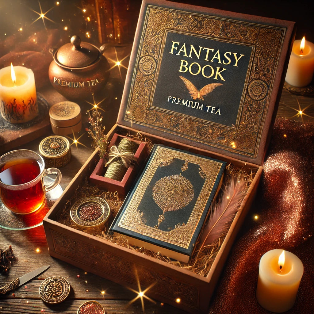 Monthly Subscription Box – Full Experience (Book + Bookish Items + Tea)