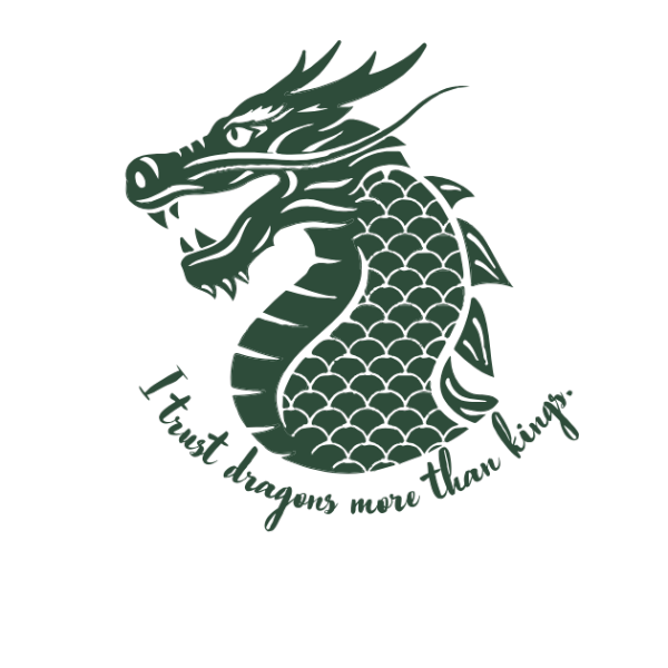 Mystic Dragon Sticker Set – 6 Fantasy Waterproof Vinyl Stickers for Book Lovers & Collectors